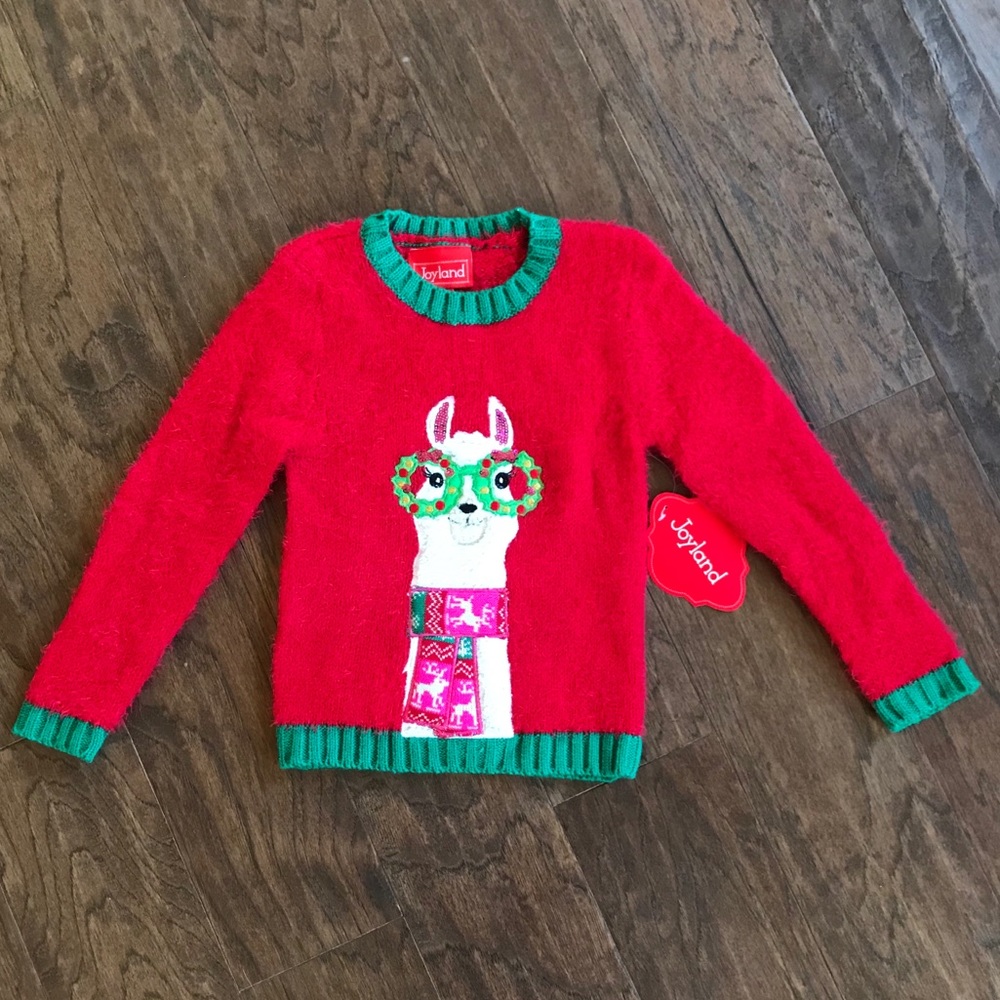 Christmas Llama Sweater